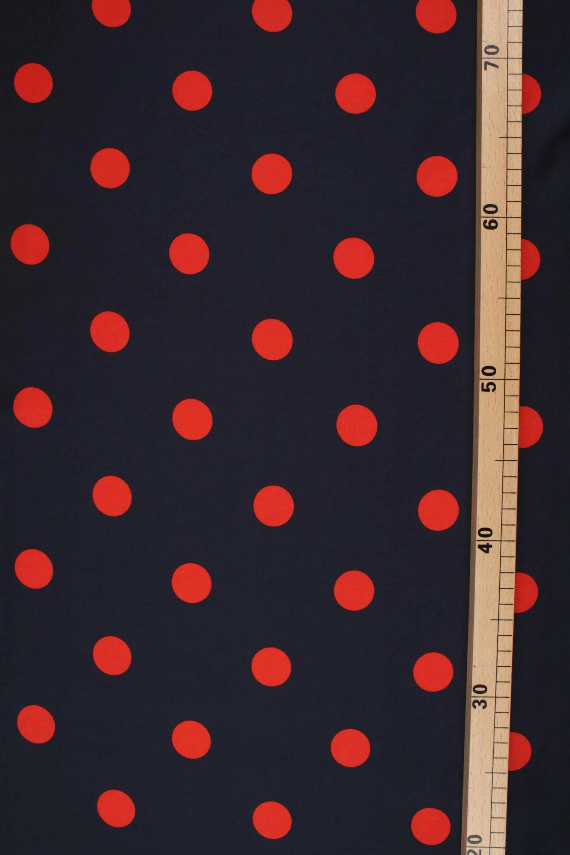 20 MTS ROLL - Printed Twill Satin - Spots and Dots - OFFER: 3€/MT