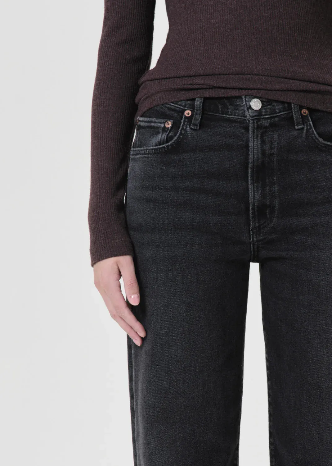 AGOLDE Harper Jean in Hush
