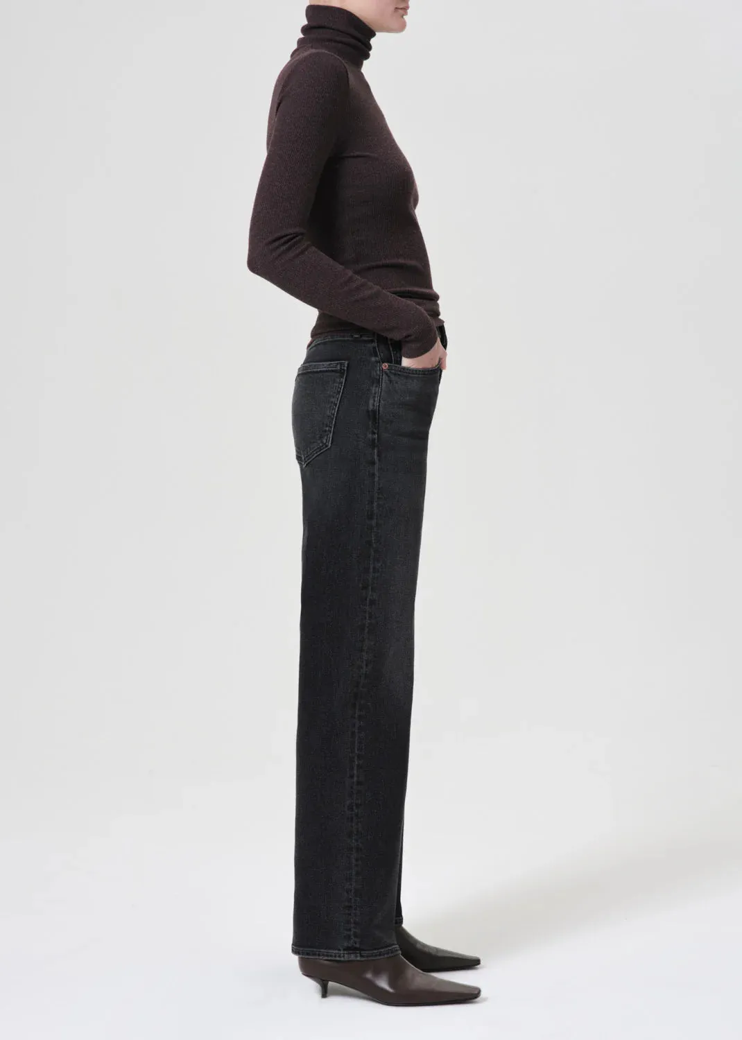 AGOLDE Harper Jean in Hush