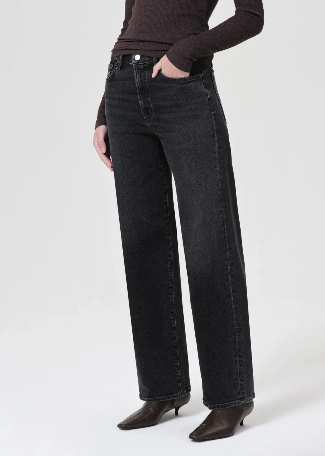 AGOLDE Harper Jean in Hush