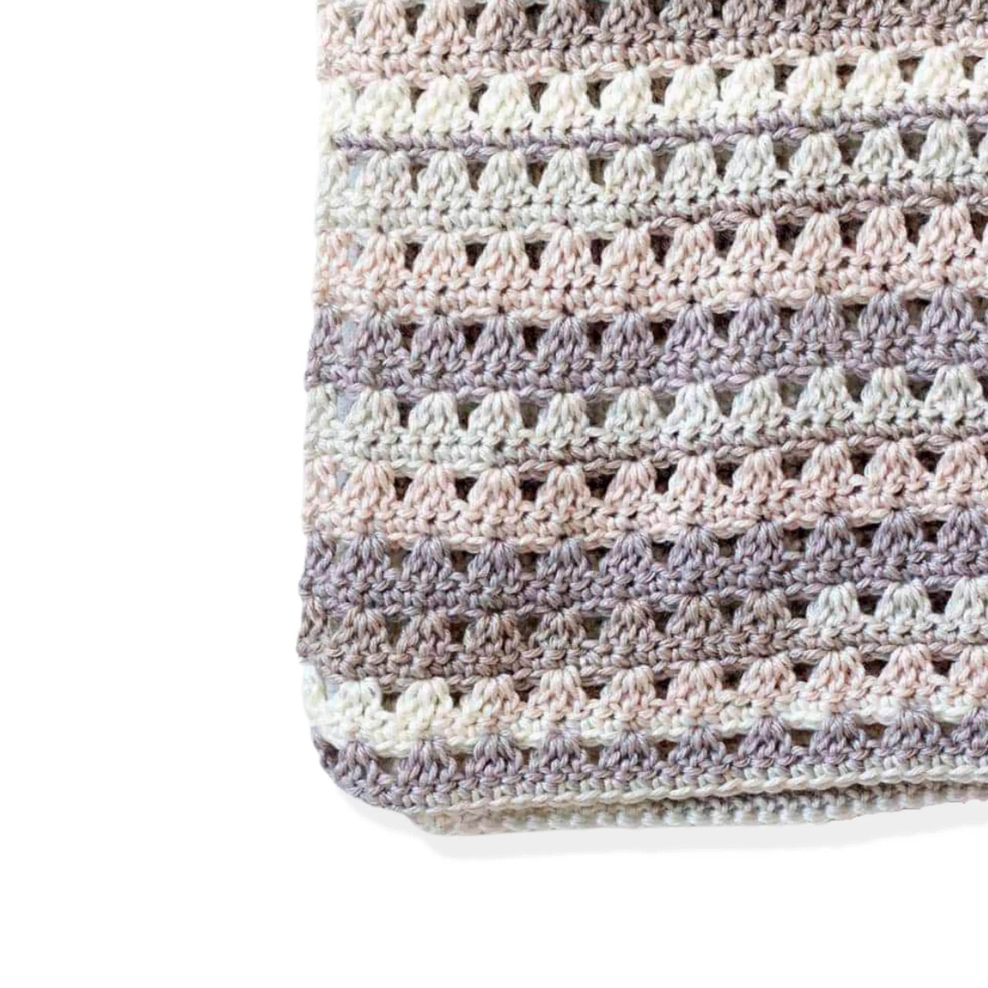 Alissa Blanket Crochet Pattern in Eight Sizes