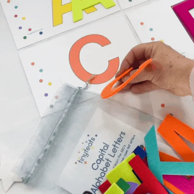 Alphabet Letters Capitals Set