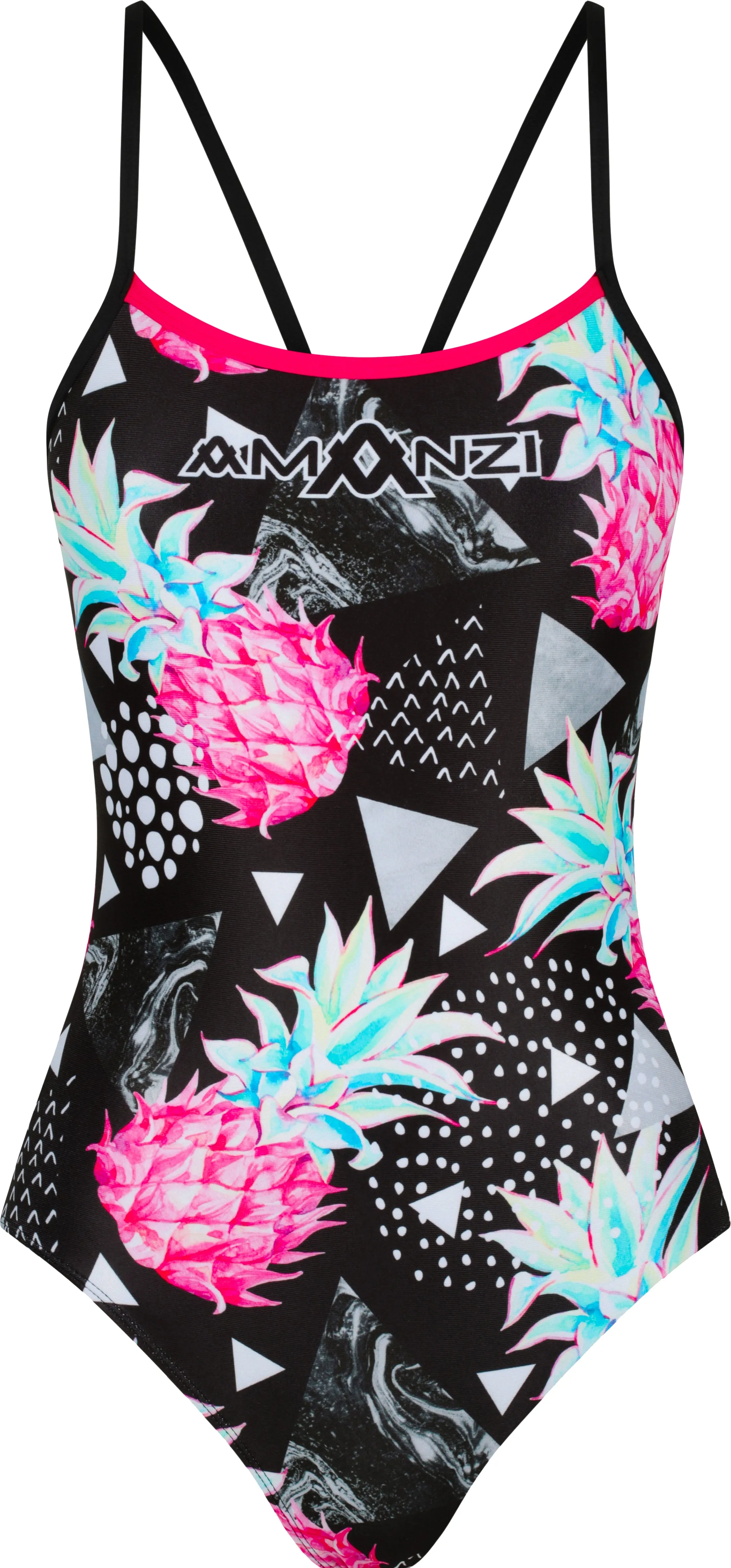 Amanzi Havana Womens Pro Back One Piece Swimsuit