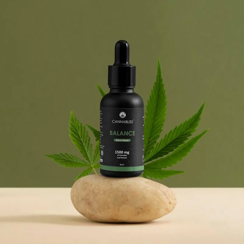 Anandamide Collection - CannaBliss Balance - Full Spectrum Cannabis Leaf Extract (500mg, 1500mg)
