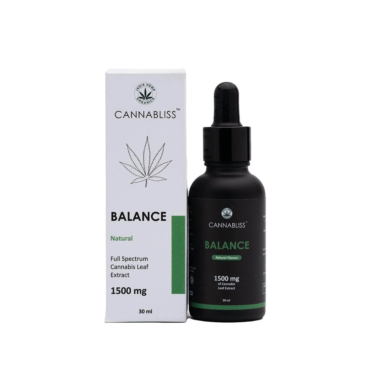 Anandamide Collection - CannaBliss Balance - Full Spectrum Cannabis Leaf Extract (500mg, 1500mg)