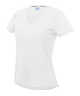 Arctic White* - Women’s v-neck cool T