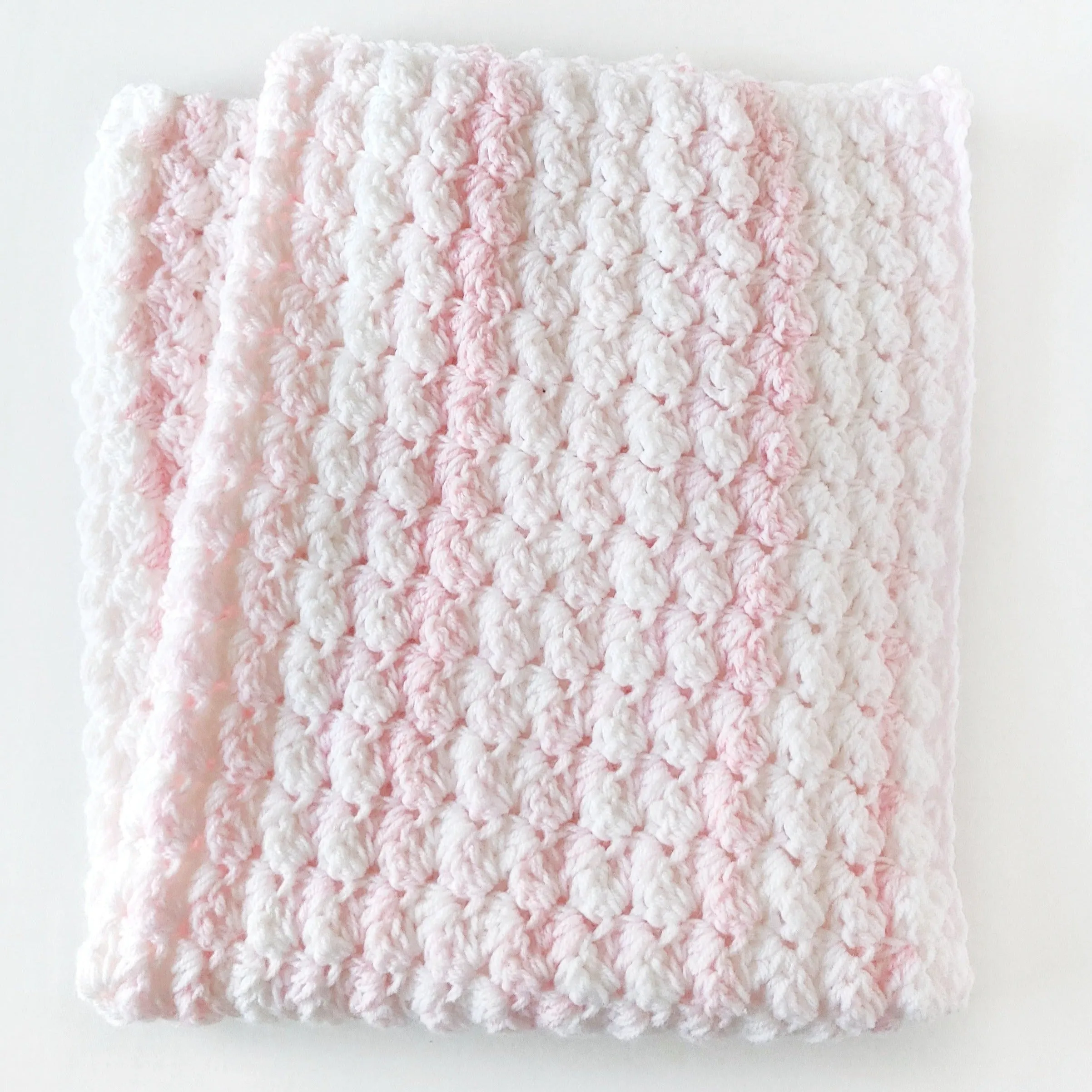 Blanket Stitch Blanket Crochet Pattern in 15 Sizes
