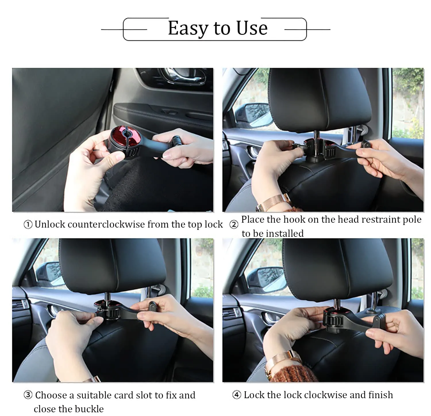 Car Back Seat Hooks Buy 1 Get 1 Free