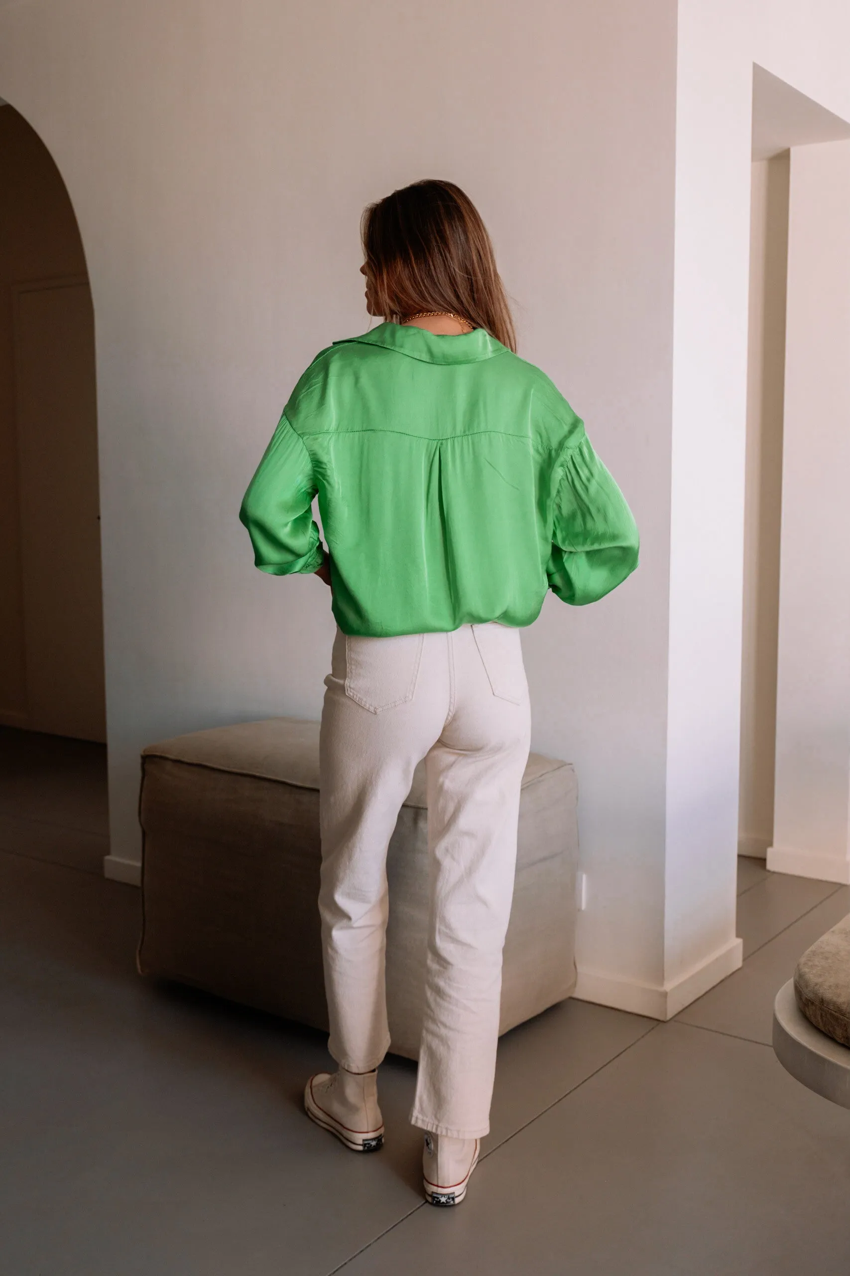 Chemise Britte - verte