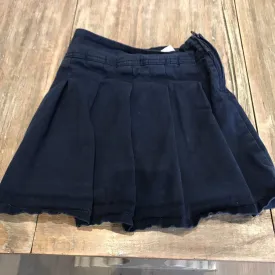Childrens Place Ctnblend Navy Uniform Skirt 5Y