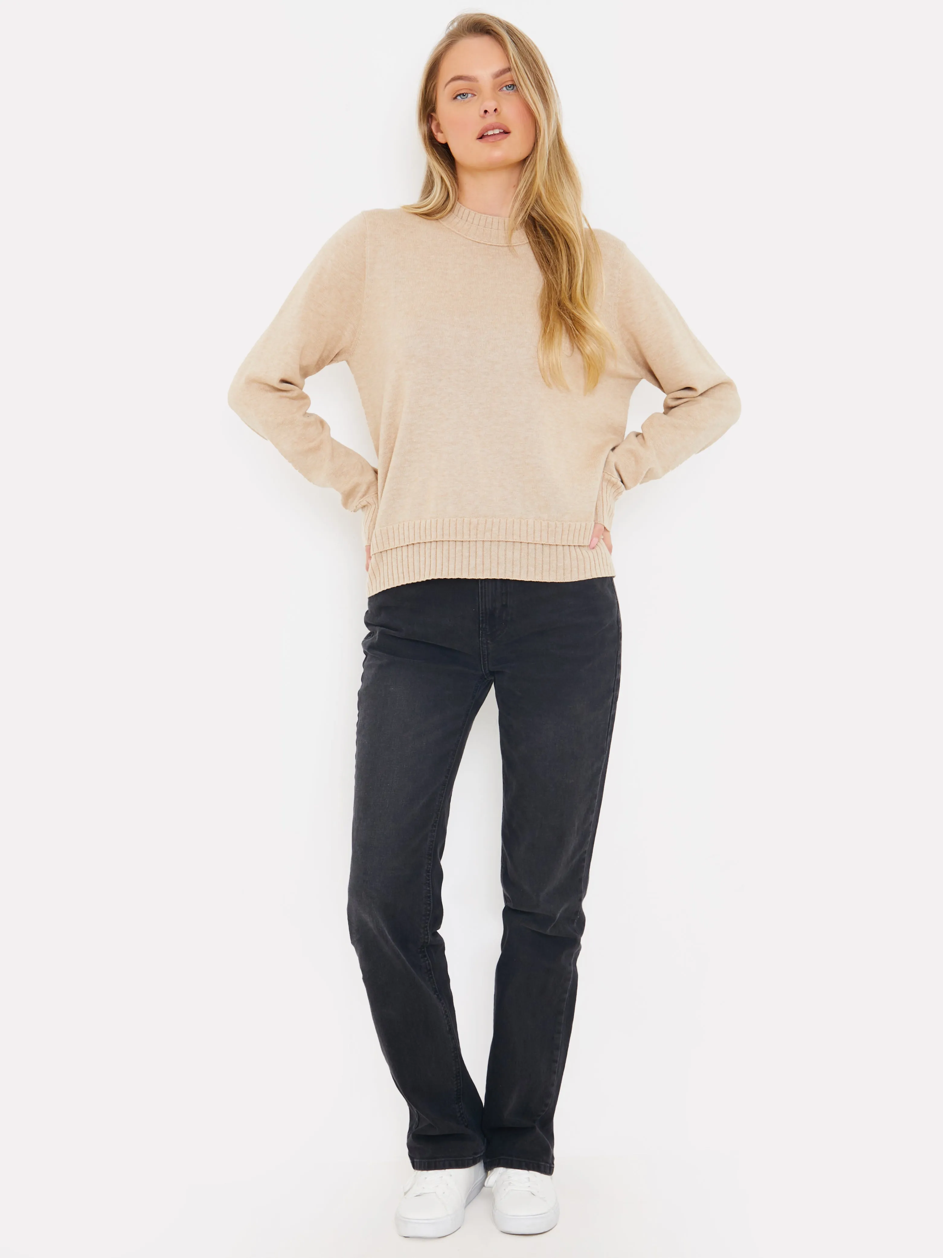Classic Crew Neck Knit