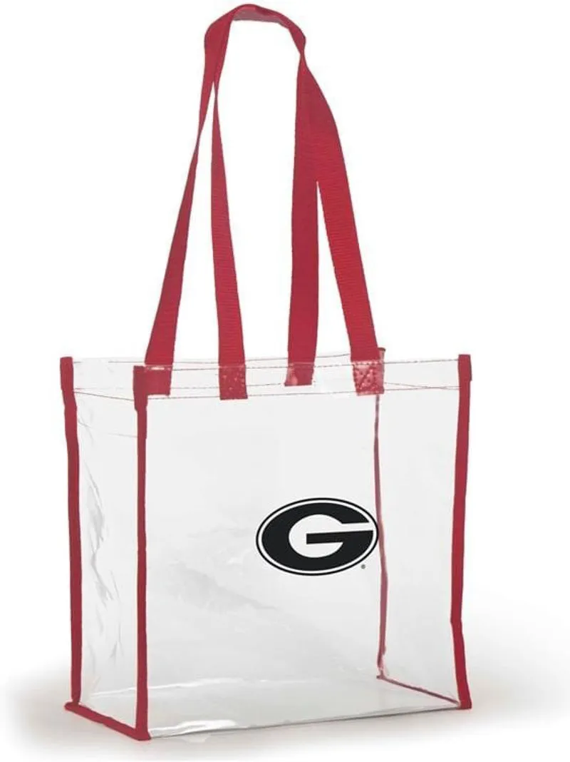 Clear Stadium Tote - Georgia