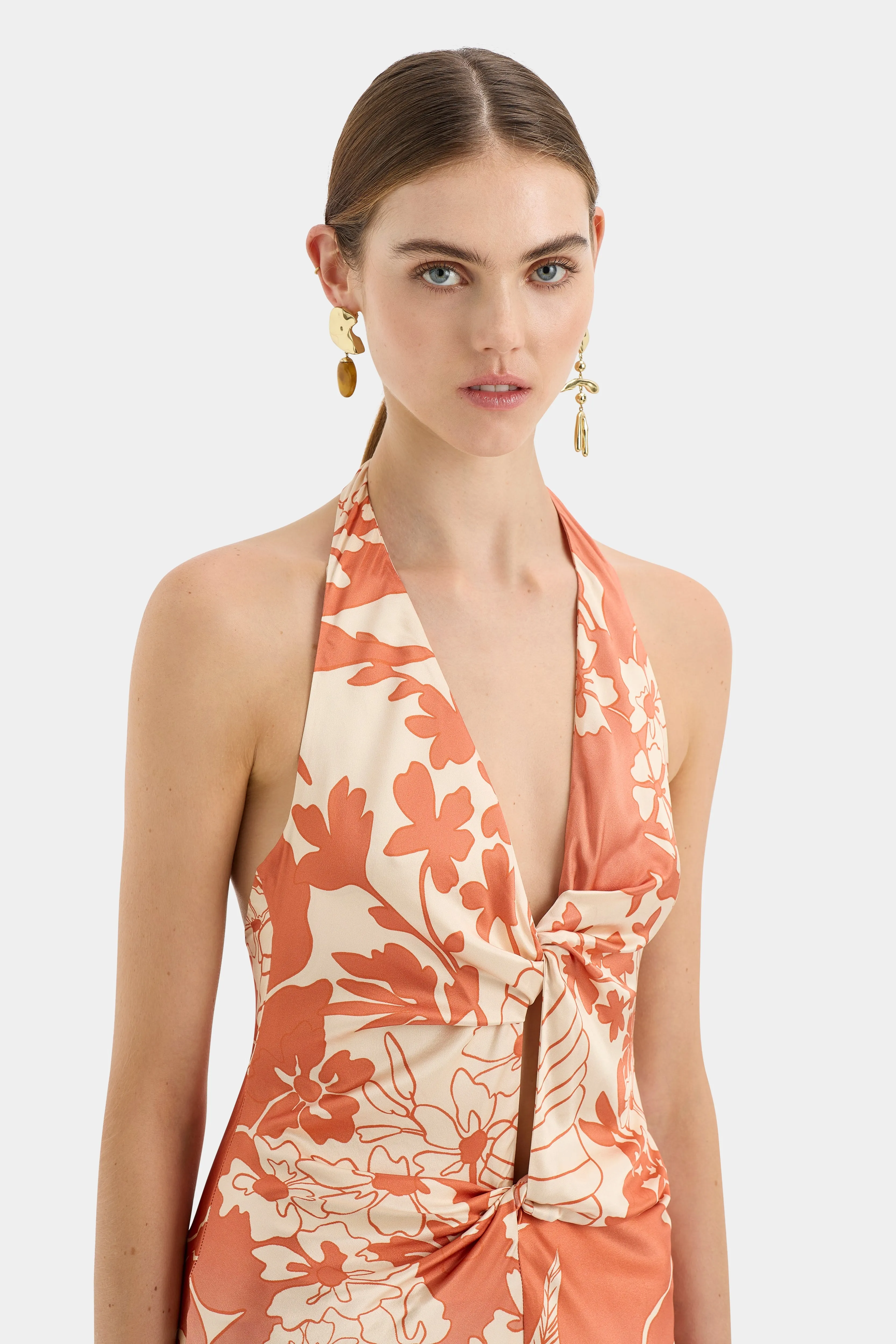 Como Twist Dress