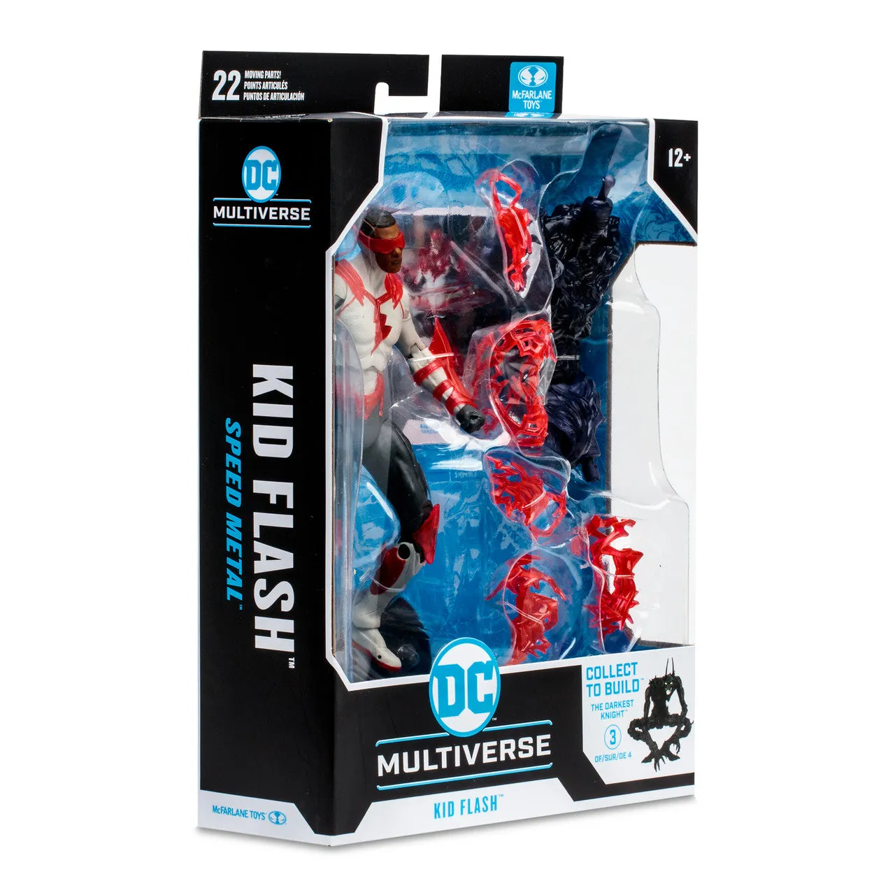 DC Multiverse Kid Flash (Dark Nights Death Metal: Speed Metal) (Build a Figure - The Darkest Knight)  7" Inch Scale Action Figure - McFarlane Toys