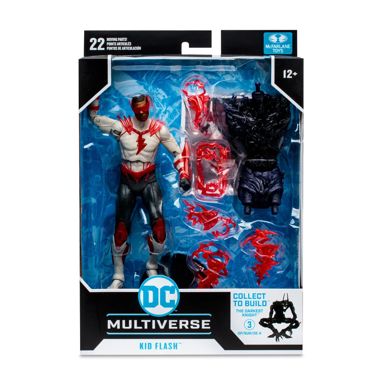 DC Multiverse Kid Flash (Dark Nights Death Metal: Speed Metal) (Build a Figure - The Darkest Knight)  7" Inch Scale Action Figure - McFarlane Toys
