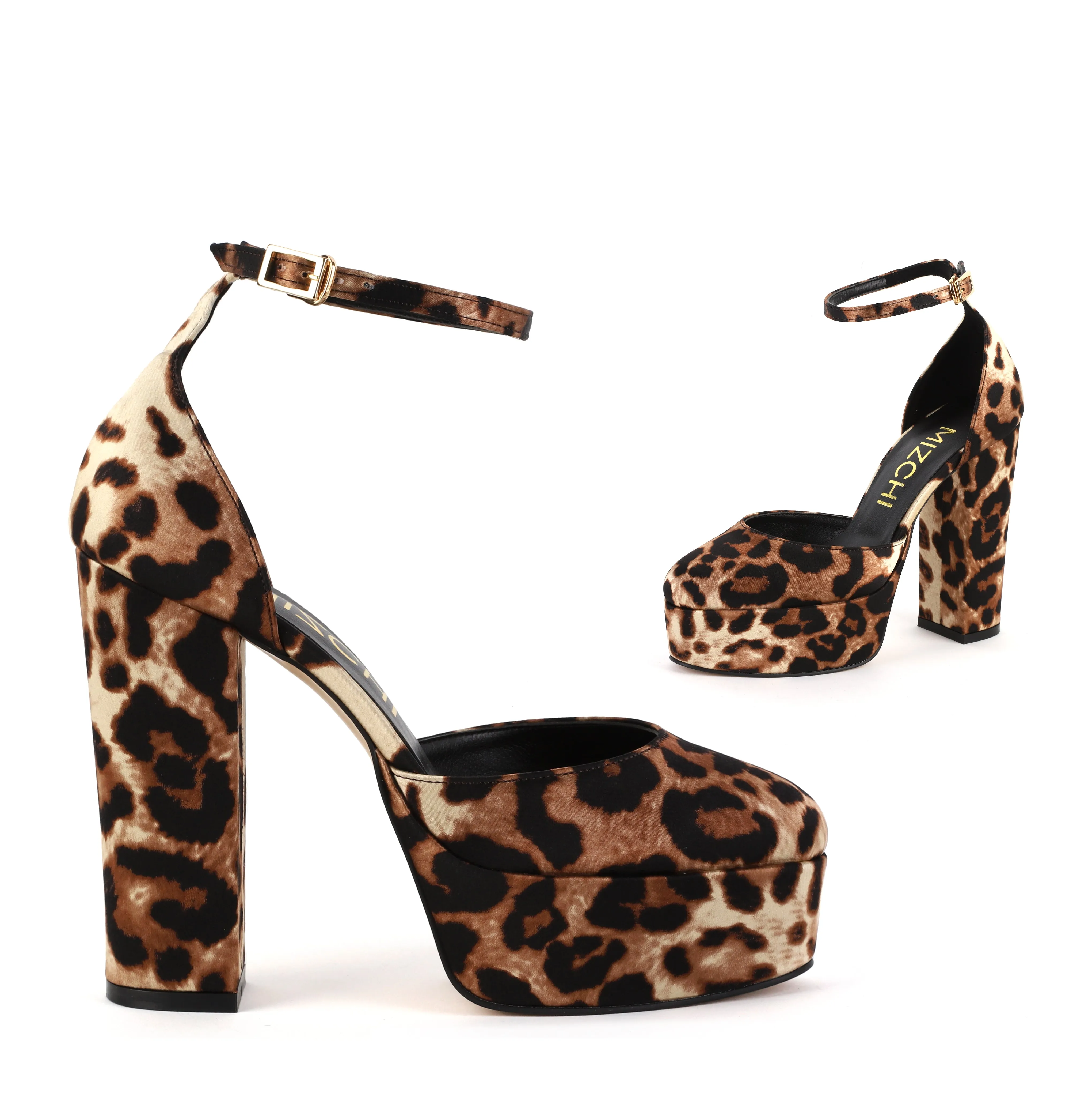 *DESCARDO - leopard, 12/3.5cm size UK 2.5