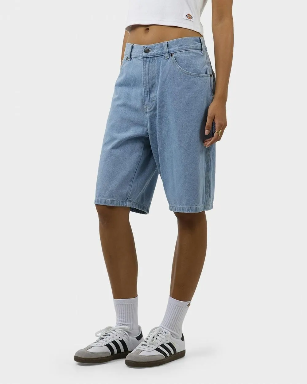 Dickies SDX200 11" Relaxed Fit Denim Carpenter Shorts