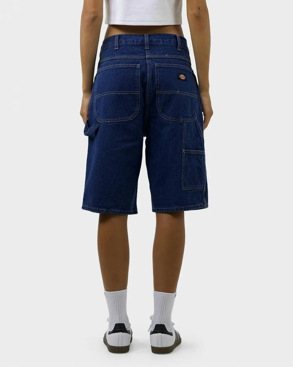 Dickies SDX200 11" Relaxed Fit Denim Carpenter Shorts