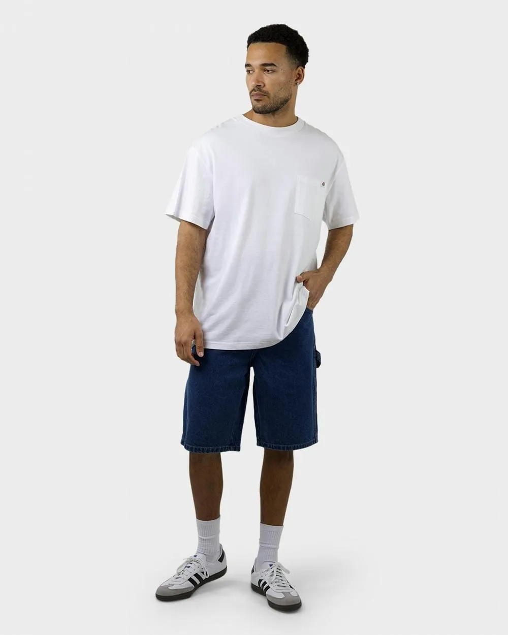 Dickies SDX200 11" Relaxed Fit Denim Carpenter Shorts
