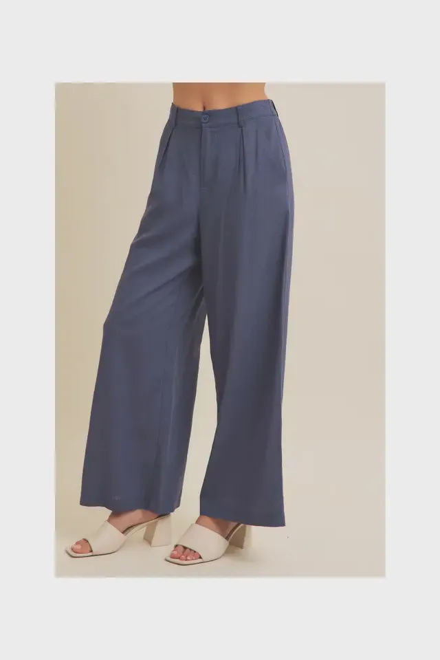 Drapey Wide Leg Pants