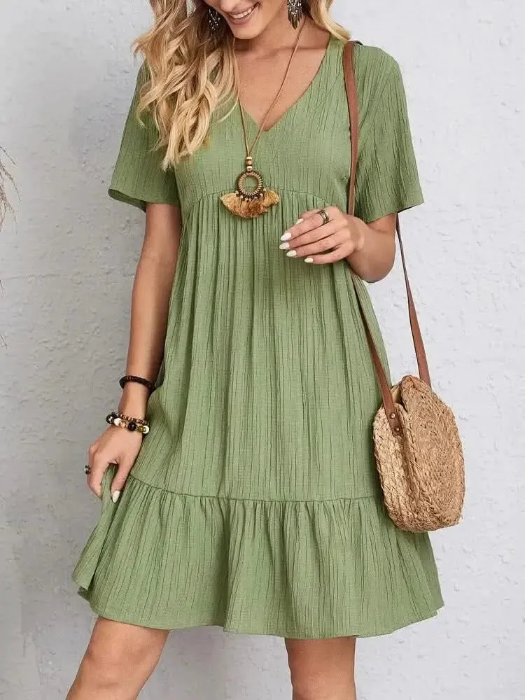 Emily - Premium Dress With Tummy Cover - BUY 1 GET 1 FREE