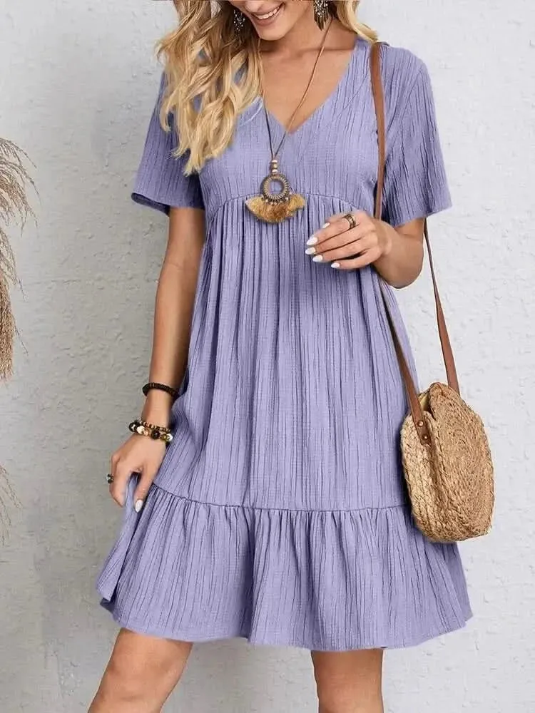 Emily - Premium Dress With Tummy Cover - BUY 1 GET 1 FREE