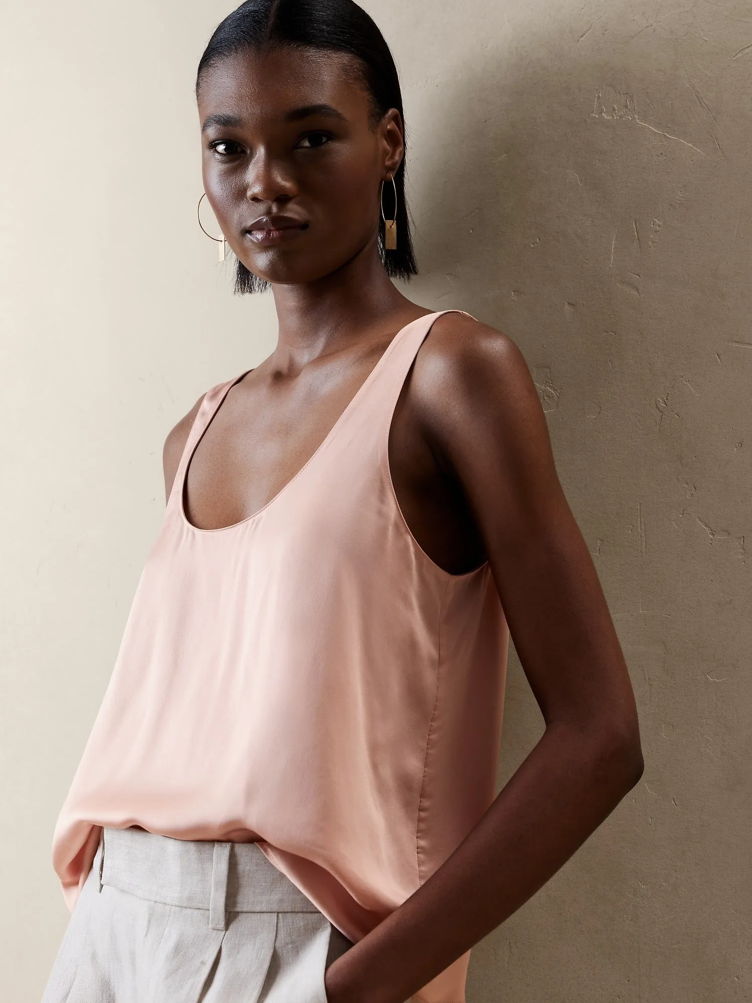 Essential Satin Tank