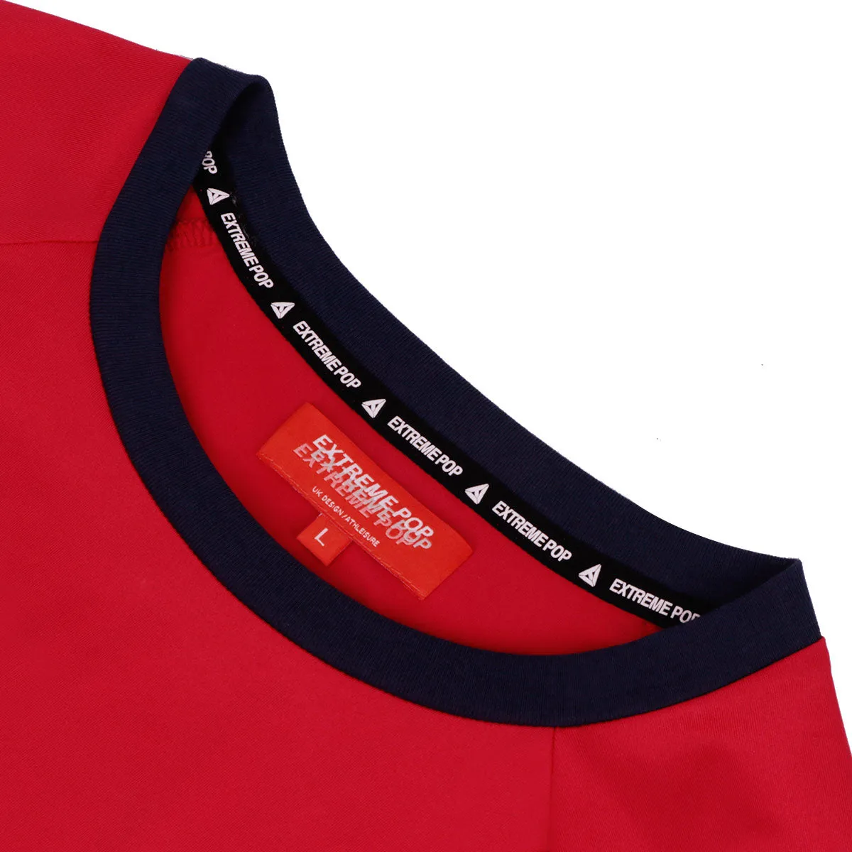 Extreme Pop Mens Raglan Sleeve T-shirts Summer Sports Top Dri-Fit