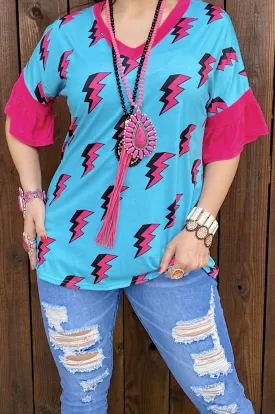 Flash Fuchsia Top