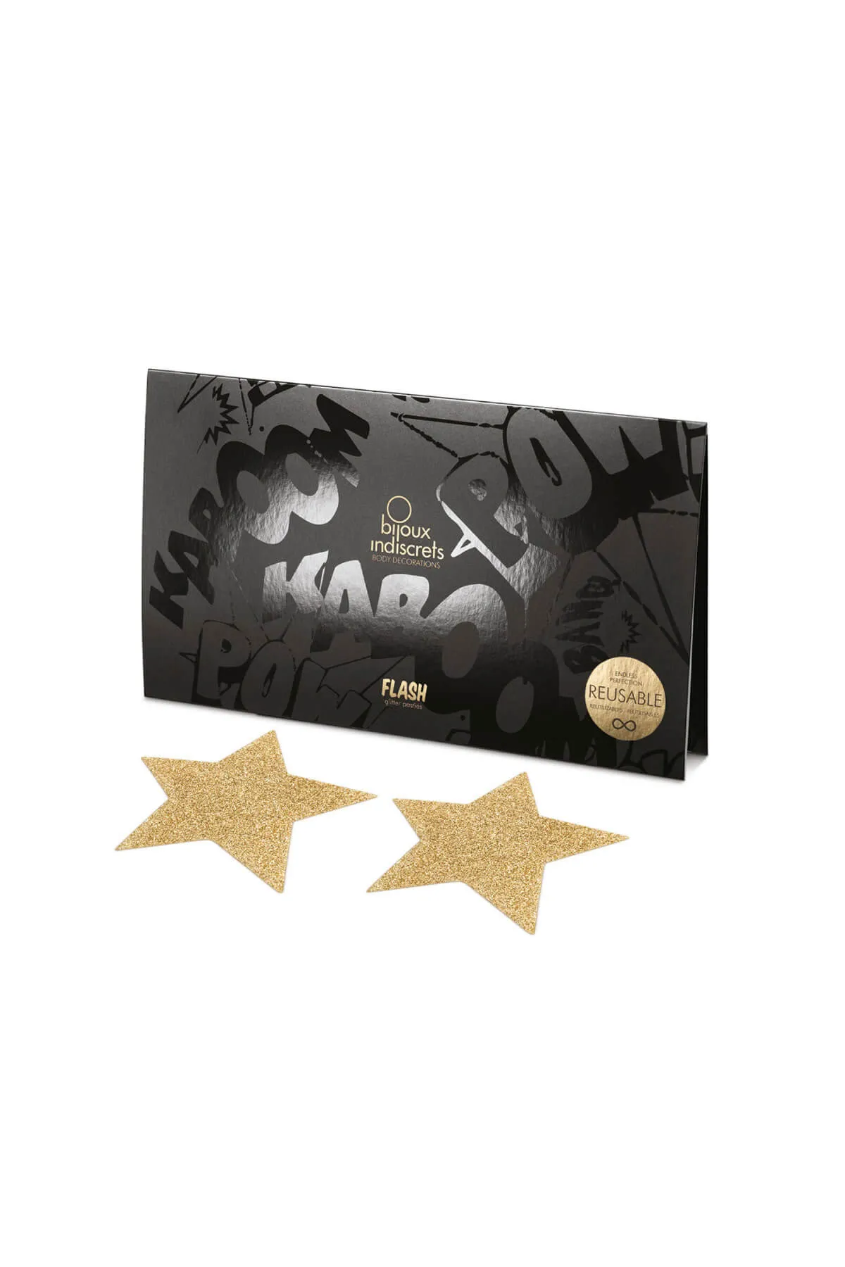 Flash Star Pasties • Gold