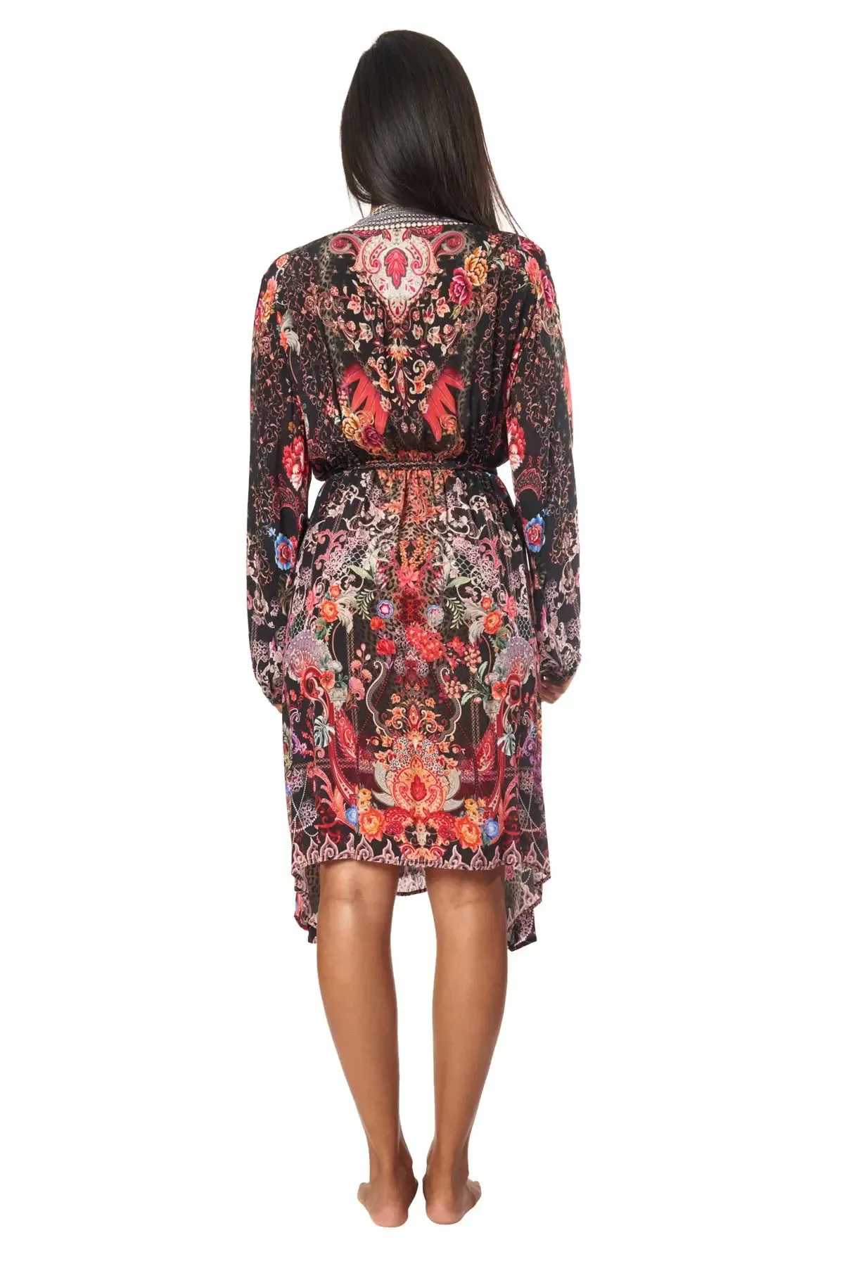 Forest Festival Women's Midi Wrap Dresses