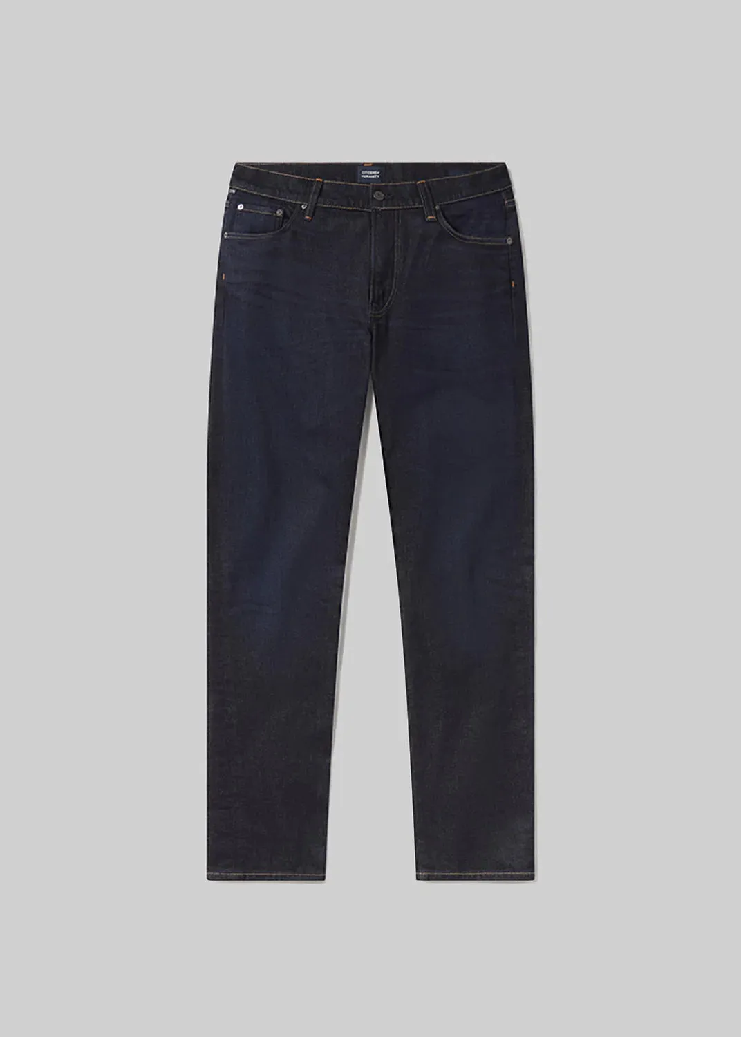 Gage Slim Straight Cashmere Denim in Falcon