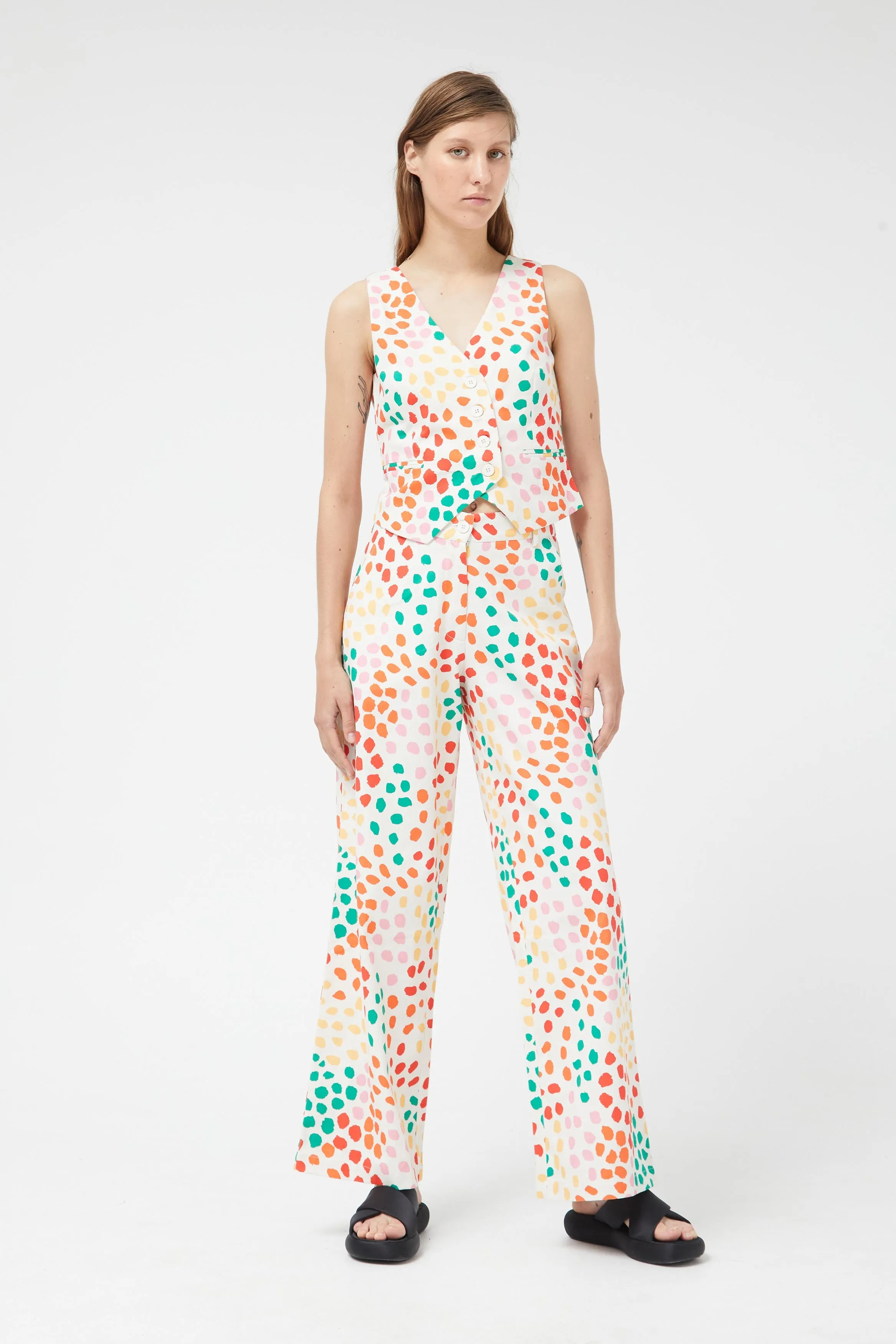 Goldie Printed Vest