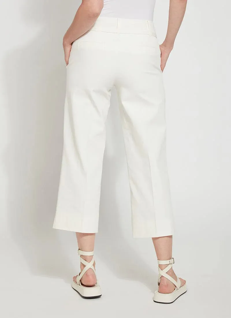 Hallie Twill Wide Leg Crop