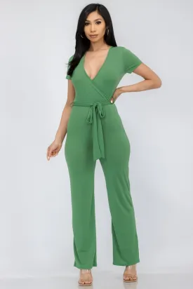 HH557X-SL - WIDE LEG JUMPSUIT