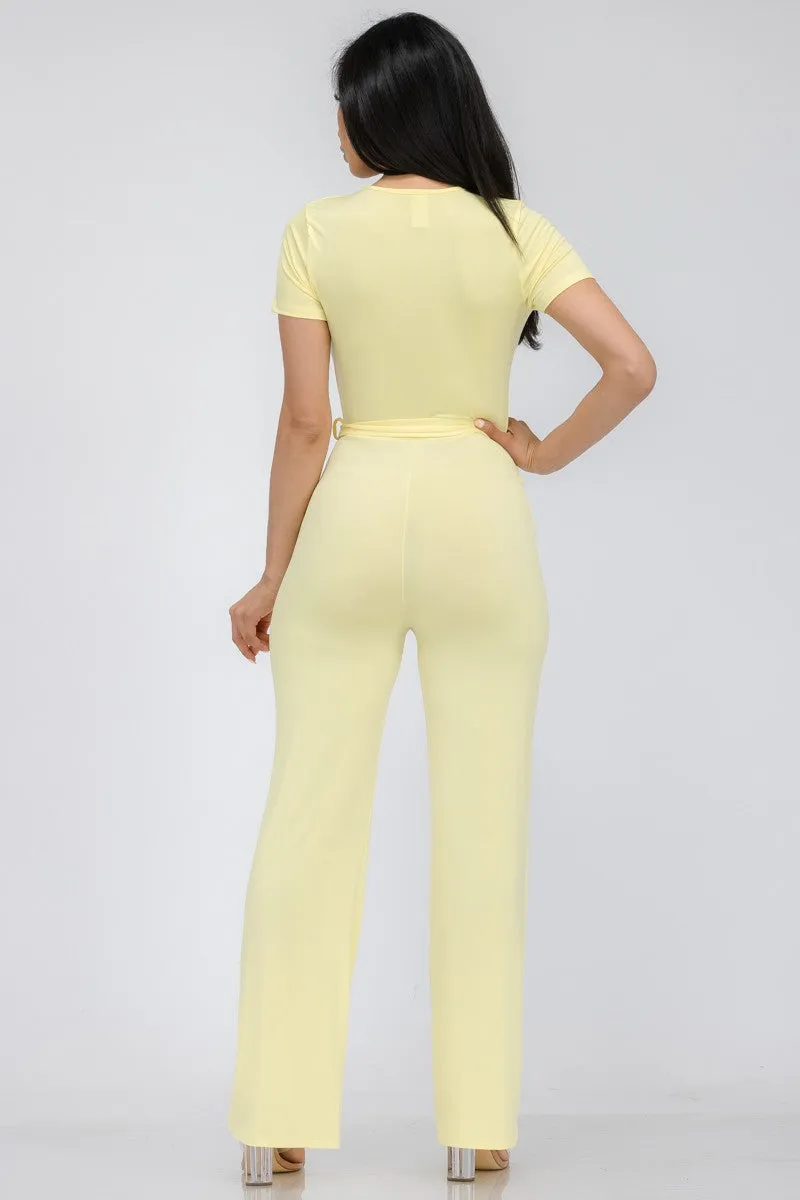 HH557X-SL - WIDE LEG JUMPSUIT