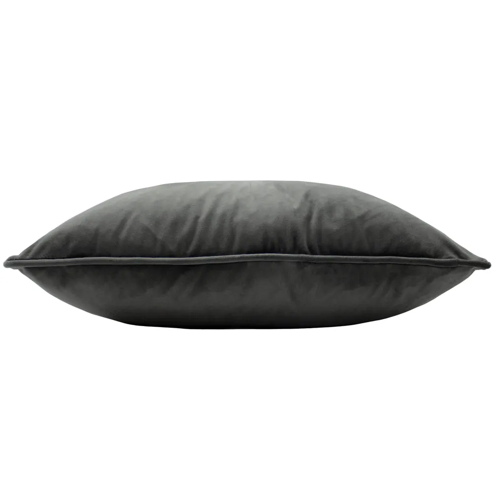 Hortus Bee Cushion Charcoal