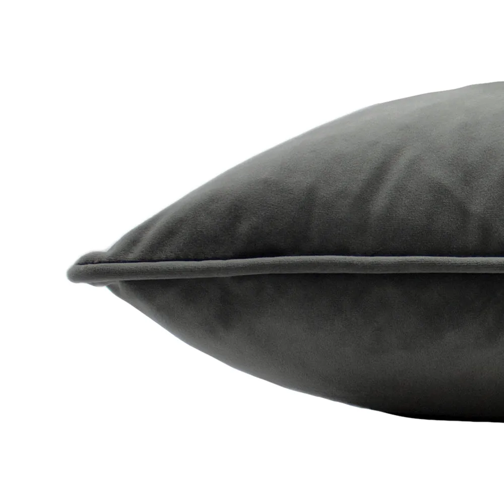 Hortus Bee Cushion Charcoal