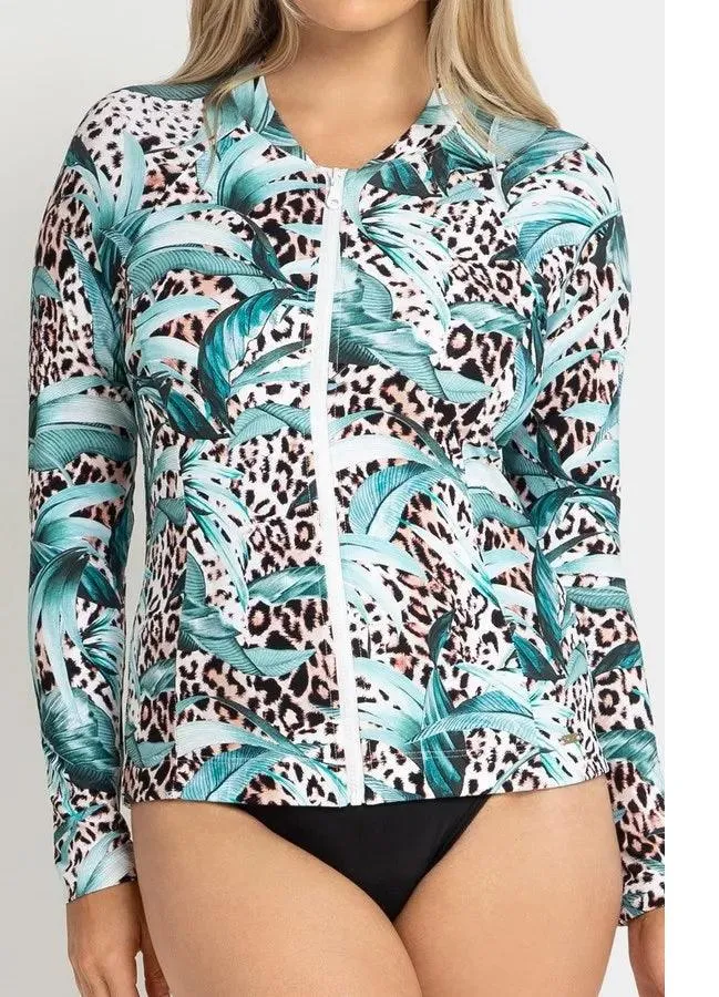 Jantzen JA90882 Island Zip Front Rash Vest
