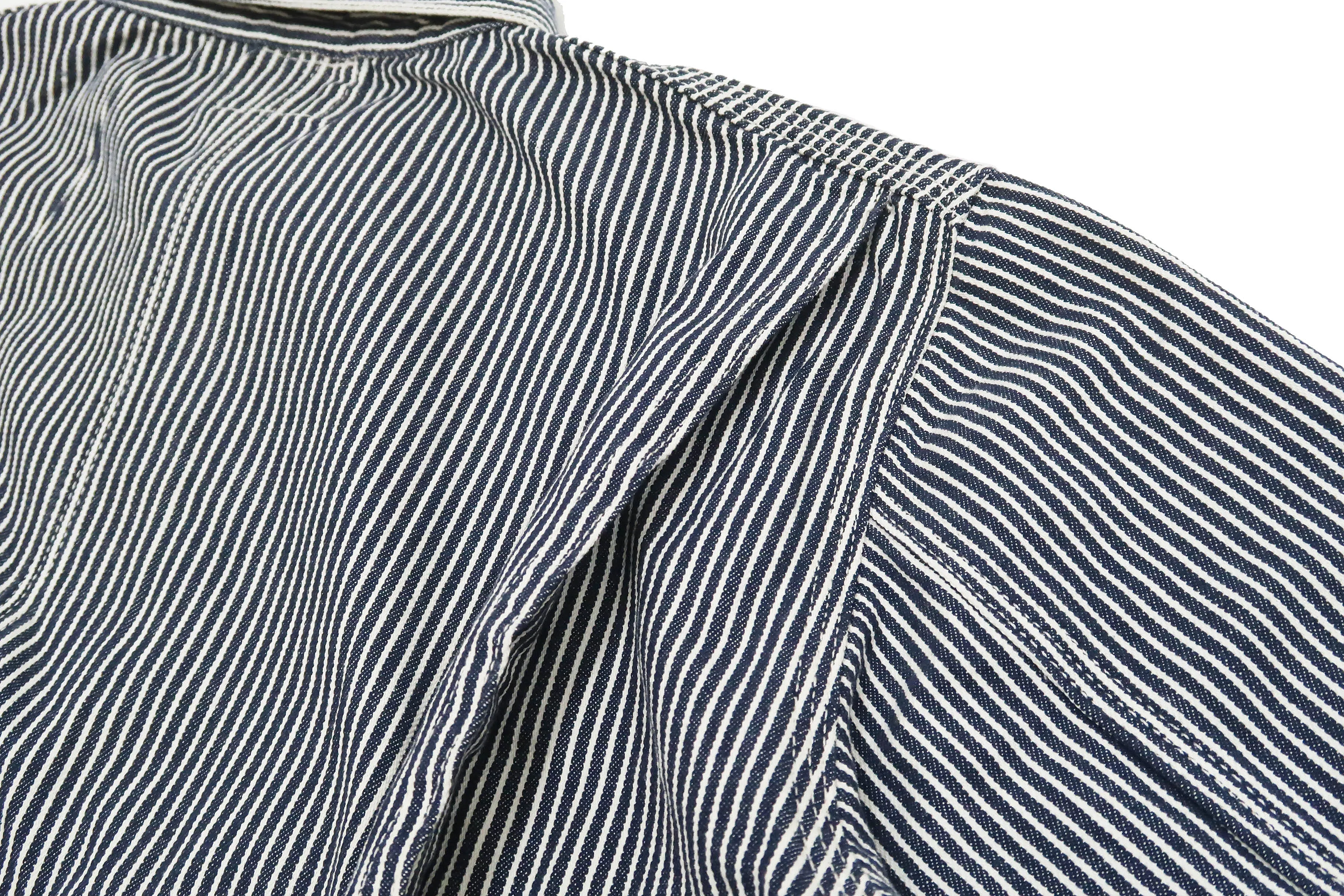 Lee Coverall Men's Reproduction of Union-All Long Sleeve Unlined Coveralls LM7213 LM7213-204 Hickory Stripe