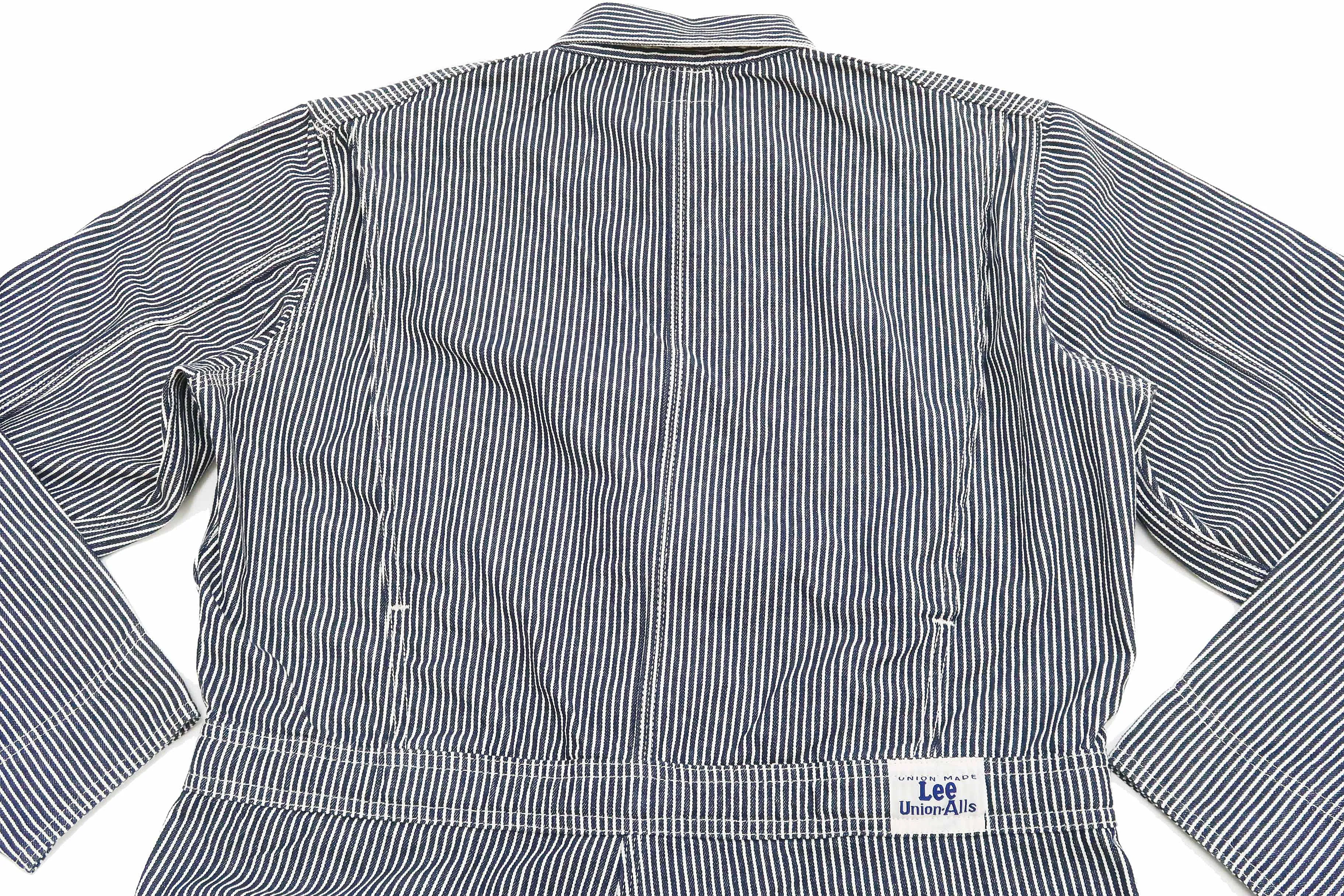 Lee Coverall Men's Reproduction of Union-All Long Sleeve Unlined Coveralls LM7213 LM7213-204 Hickory Stripe