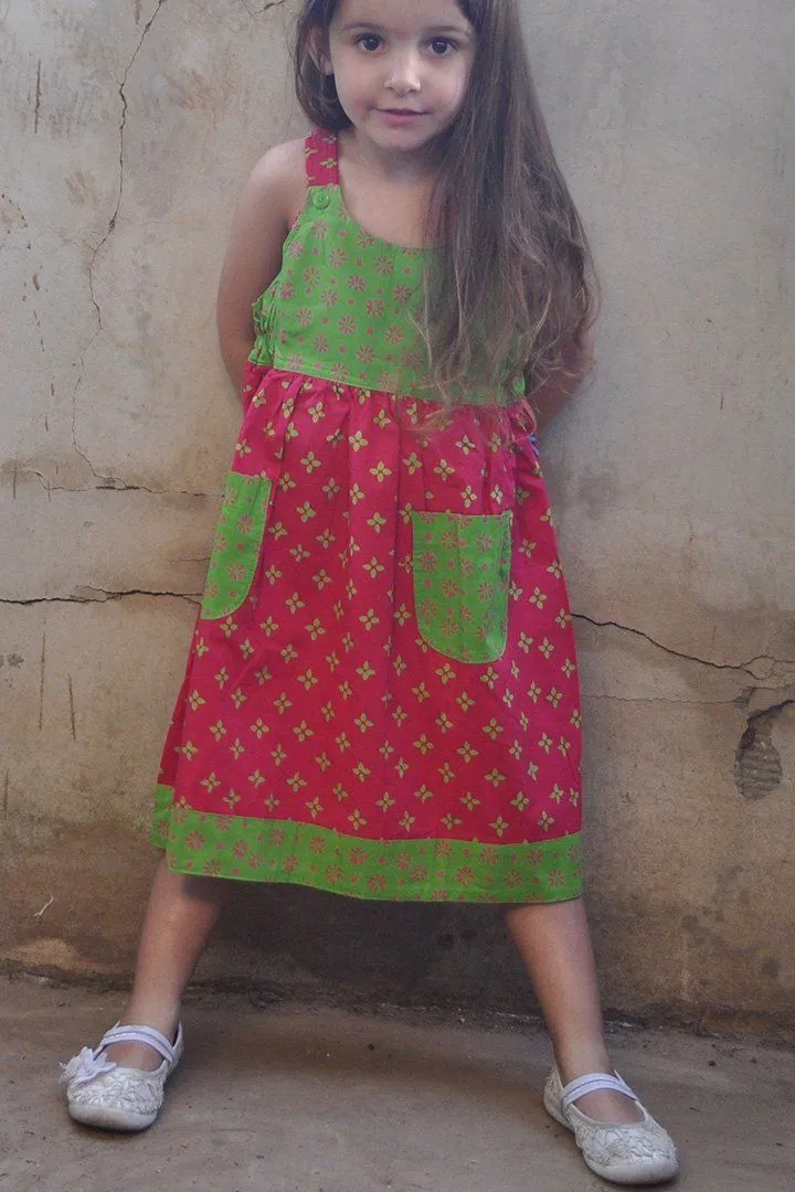 Libby Childrens Handmade Cotton Dress