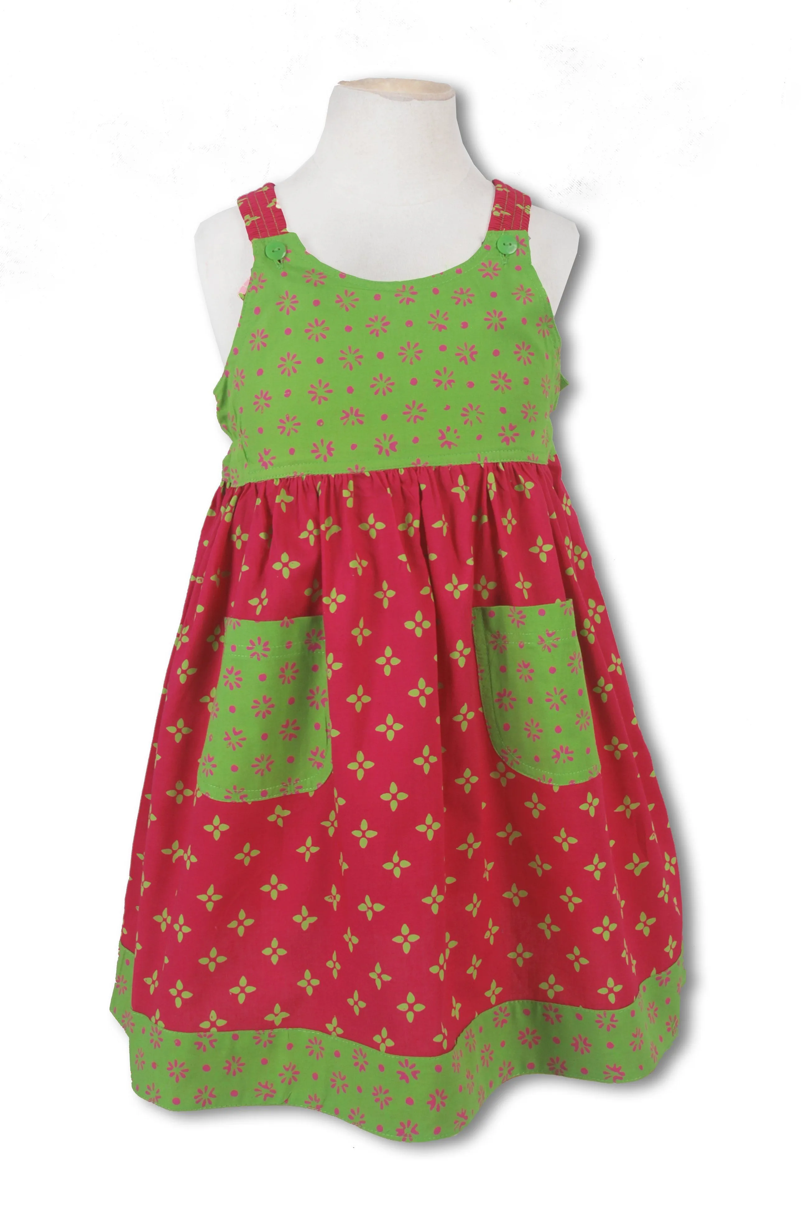 Libby Childrens Handmade Cotton Dress