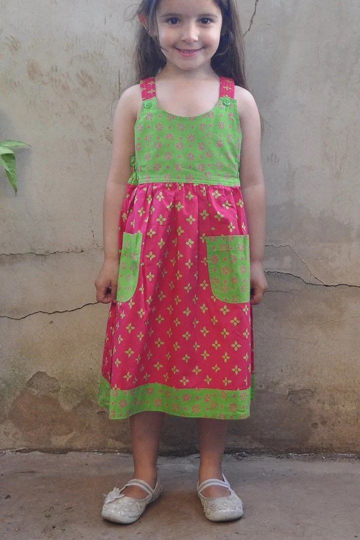 Libby Childrens Handmade Cotton Dress