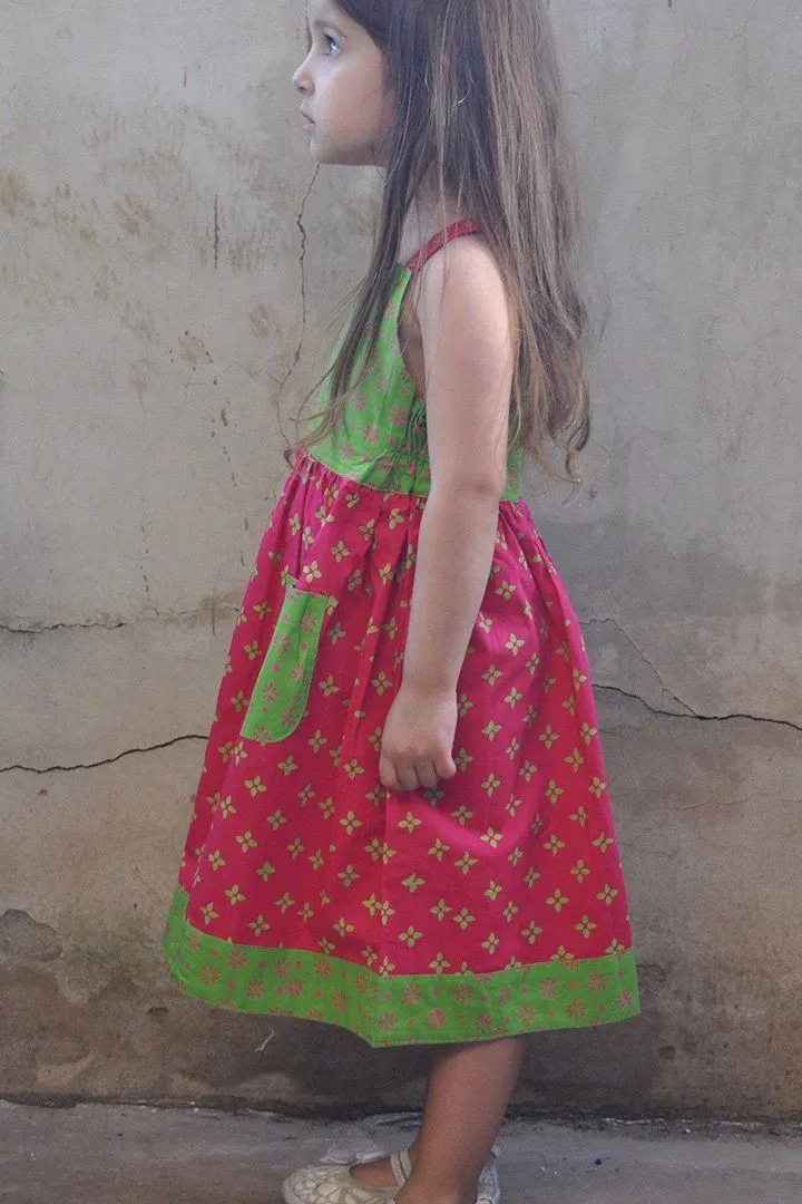 Libby Childrens Handmade Cotton Dress