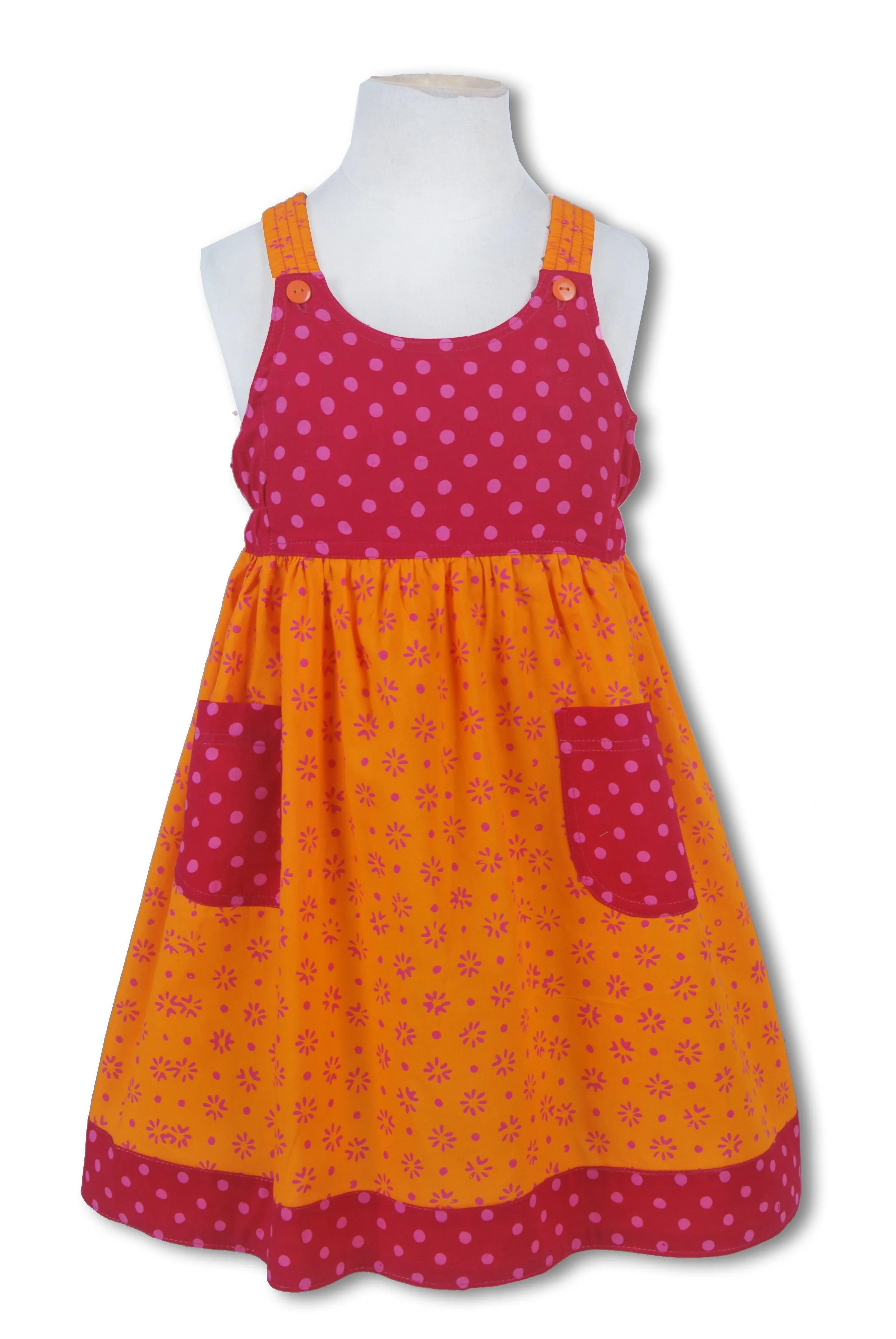Libby Childrens Handmade Cotton Dress