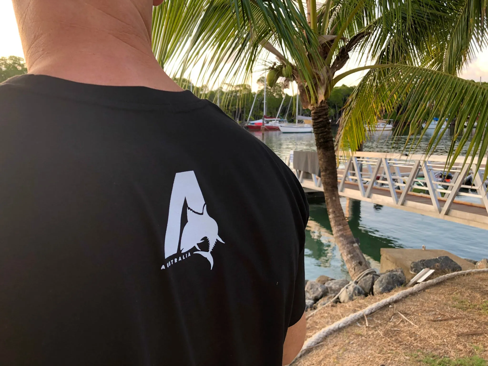 Mens Anchorline Australia T-shirt