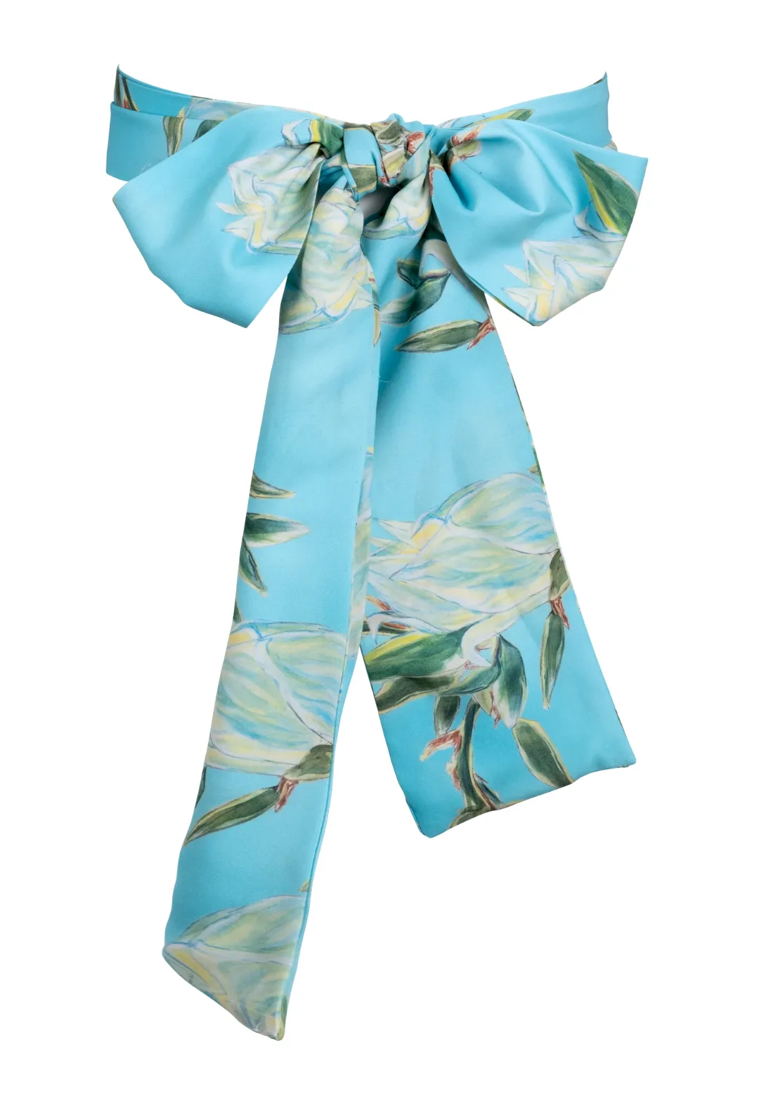 Minerva Silk Dress in Blooming Yucca