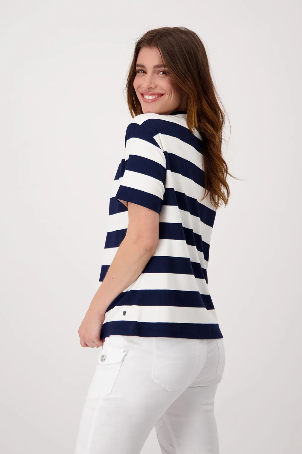 Monari Classic Stripe Top M408069