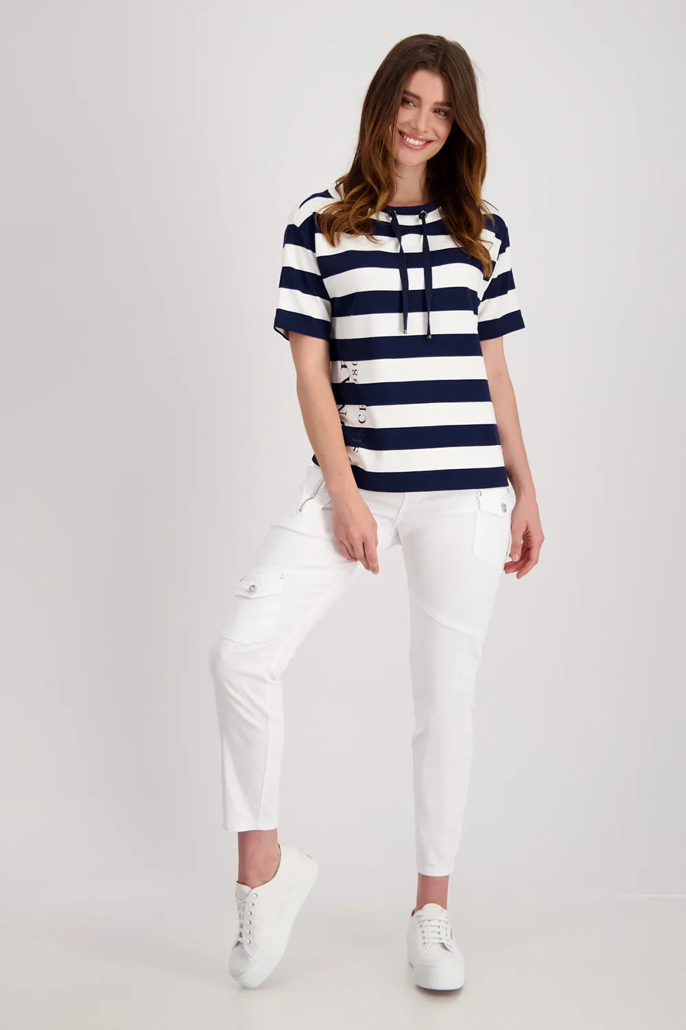 Monari Classic Stripe Top M408069
